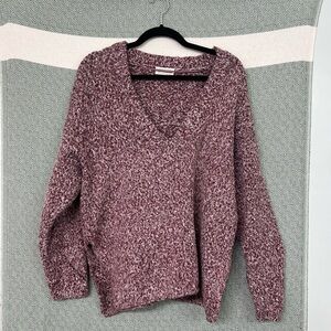 Urban Outfitters Pink V-Neck Sweater